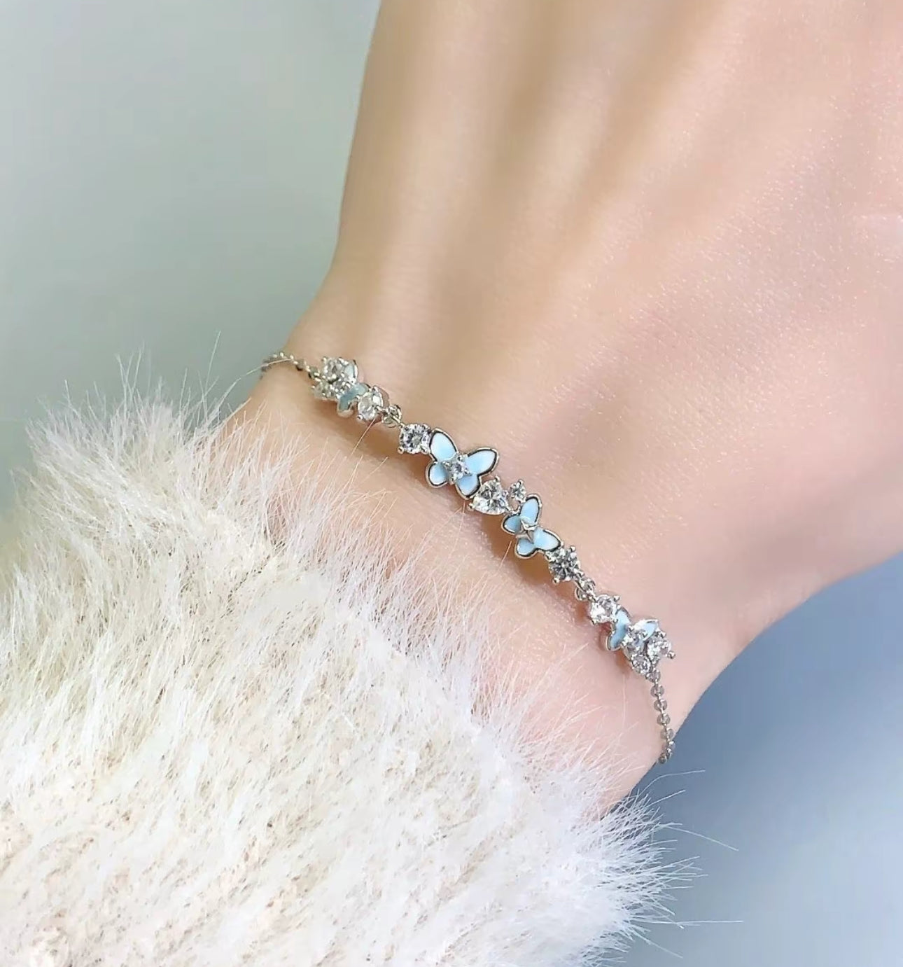 [Edición Limitada] Pulsera Mariposa Púrpura de Sueño Luminoso