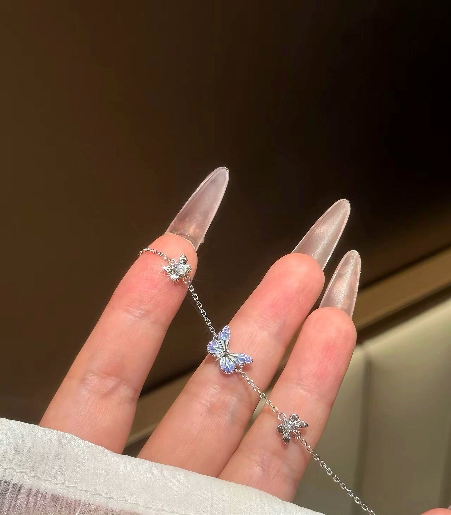 [Edición Limitada] Pulsera Mariposa Púrpura de Sueño Luminoso