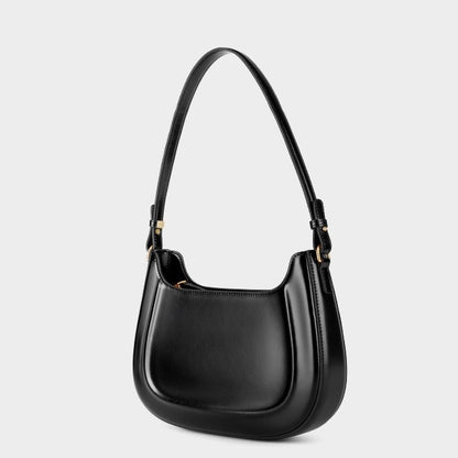 Vintage-Umhängetasche aus echtem Leder für Damen