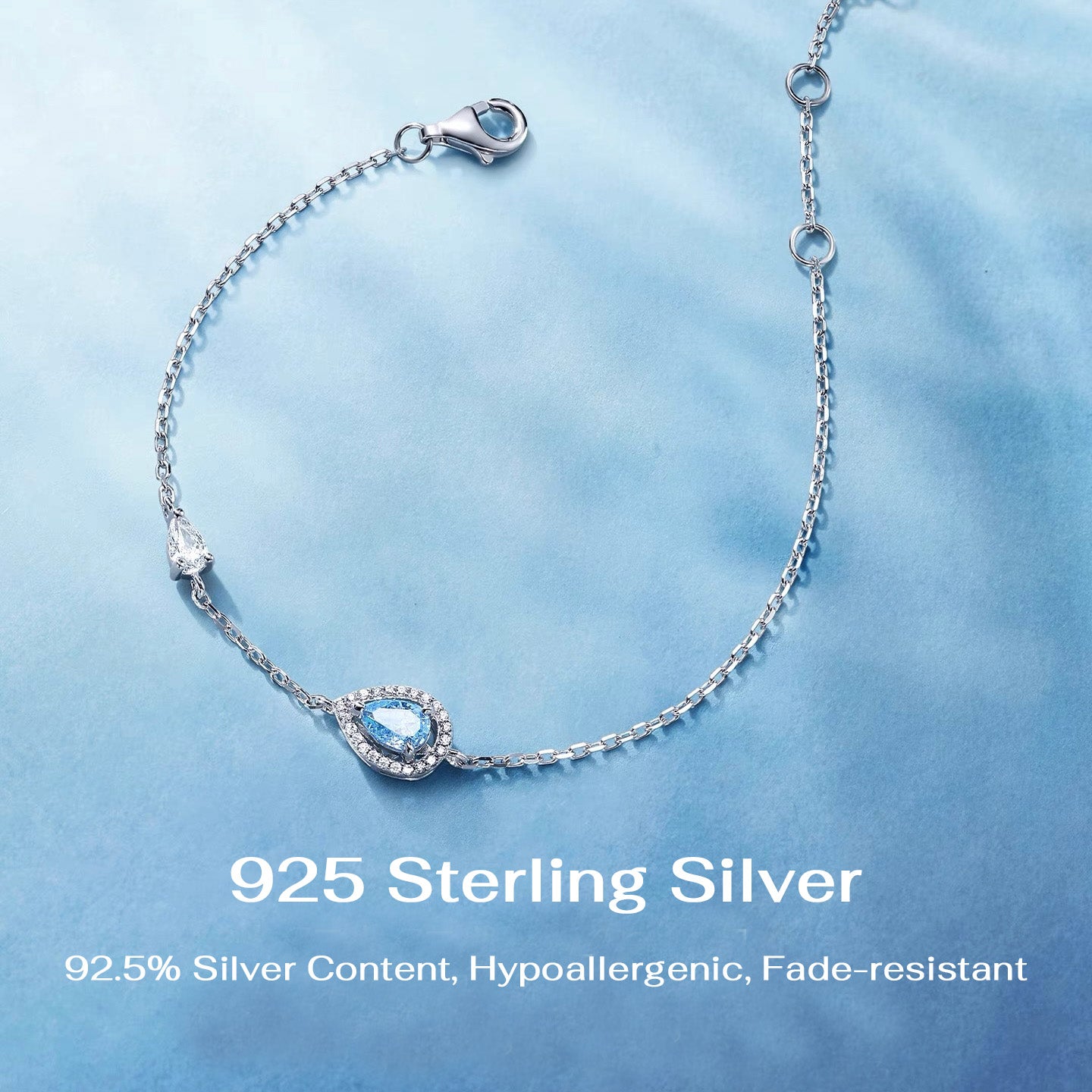 Colier Fluture Albastru Vis Luminiscent