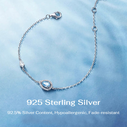 Colier Fluture Albastru Vis Luminiscent