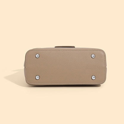 Minimalist Top-Grain Cowhide Handheld Envelope Crossbody Bag