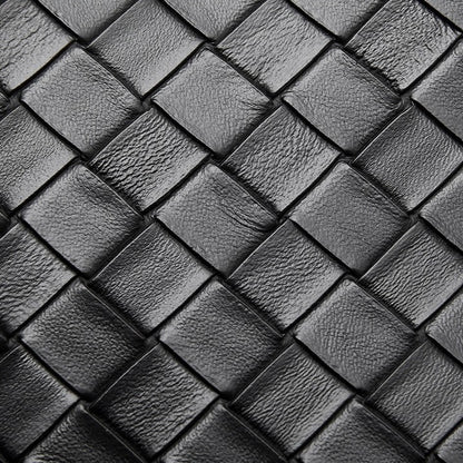 Bolso tejido de cuero genuino Aura para mujer