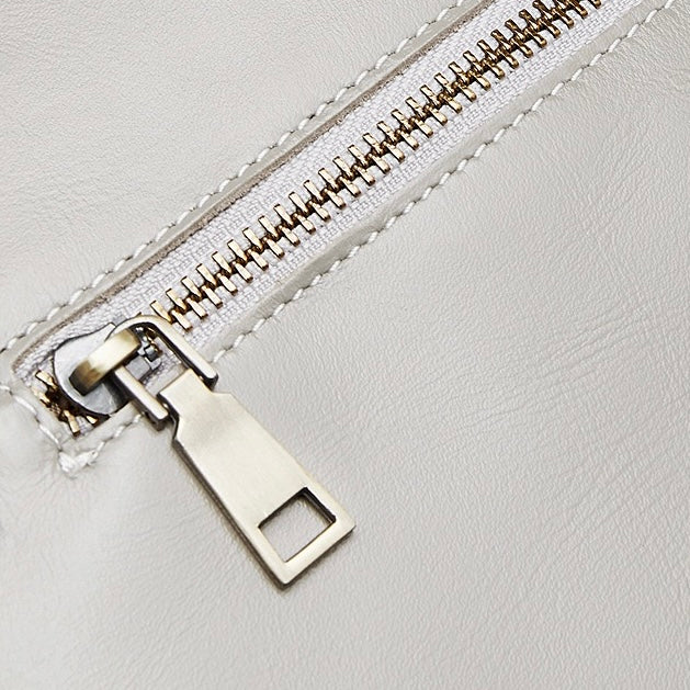 Bolso Tote con Cinturón de Cuero Genuino Ash Etéreo para Mujer