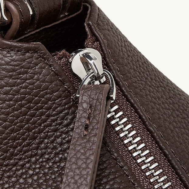 Die Origami Asymmetrische Echtledertasche – Vielseitige 2-Wege-Tragbare Schultertasche