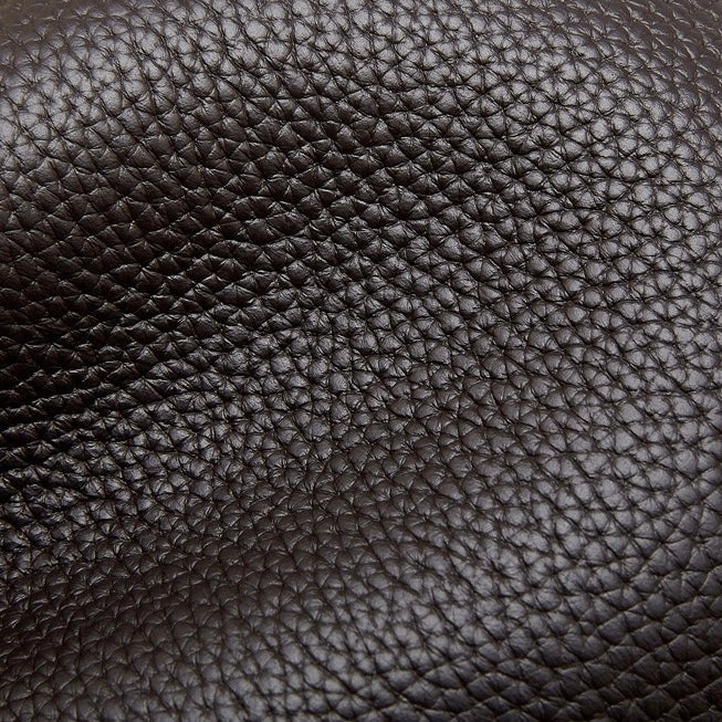 Contrast Stitch Half-Moon Genuine Leather Bag - Versatile 2-Way Carry Hobo