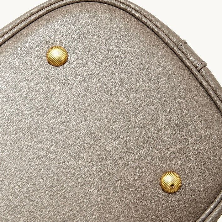 Vintage Genuine Leather Bag with Versatile 2-Way Carry - Classic Work Satchel