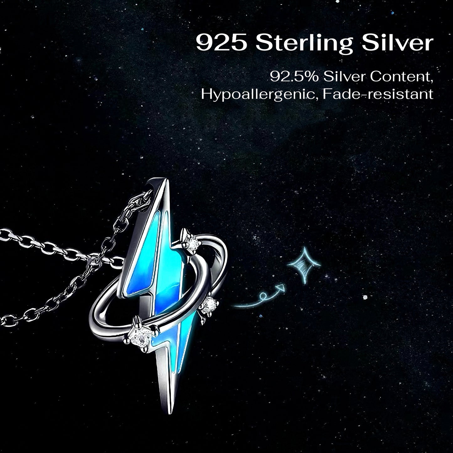 [Limited Edition] Luminous Aether Bolt Necklace