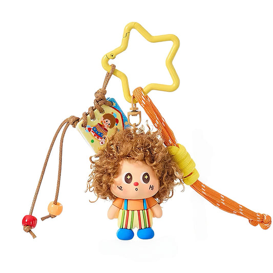 Whimsy Curly Doll Bag Charm