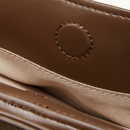 Women's Structured Executive Genuine Leather Bag