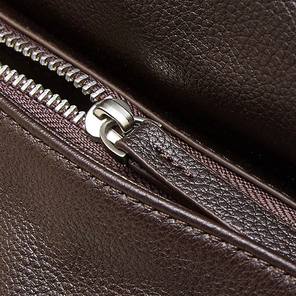 Vintage Flap Messenger Genuine Leather Bag - Large Capacity Versatile 2-Way Carry Satchel