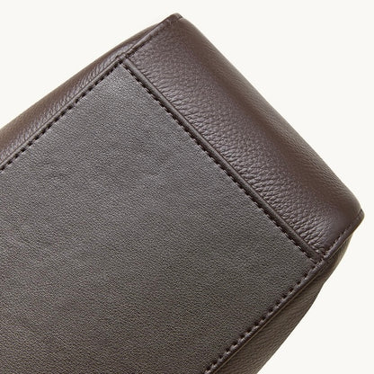 Urban Moto Genuine Leather Bag - Edgy Pebbled Shoulder Hobo with Tassels