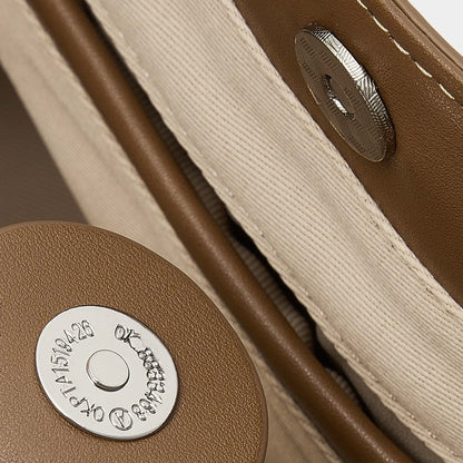 Retro Suede Large Capacity Genuine Leather Shoulder Bag