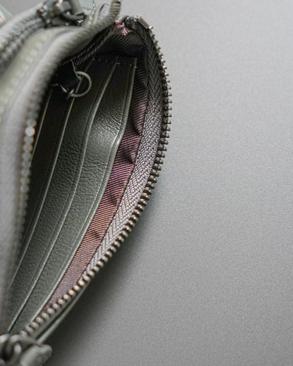 Étui à cartes compact ultra-fin en cuir pleine fleur (multiples emplacements pour cartes)