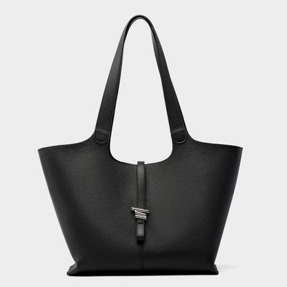 2025 New Women’s Genuine Leather Large Capacity Commuter Tote Bag