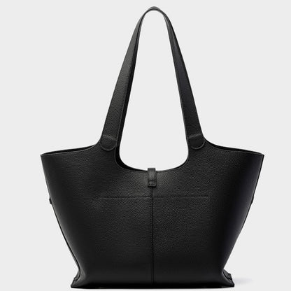 2025 New Women’s Genuine Leather Large Capacity Commuter Tote Bag