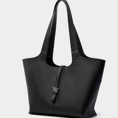 2025 New Women’s Genuine Leather Large Capacity Commuter Tote Bag