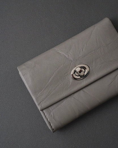 Crackle Leather Multi-Wallet – Premium Top-Grain Organizer