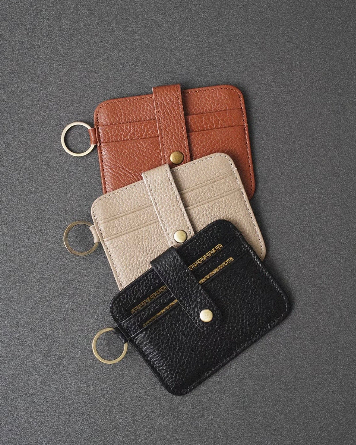 Featherweight Leather Card Key Clip – Ultra-Slim One-Piece Organizer