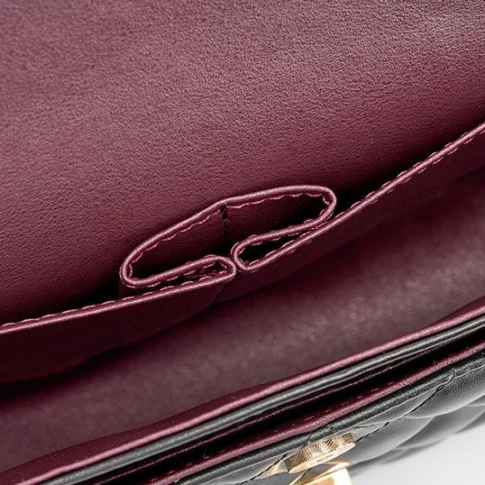 Inspired Quilted Women's Genuine Leather Shoulder Crossbody Bag