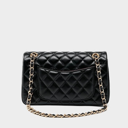 Inspired Quilted Women's Genuine Leather Shoulder Crossbody Bag