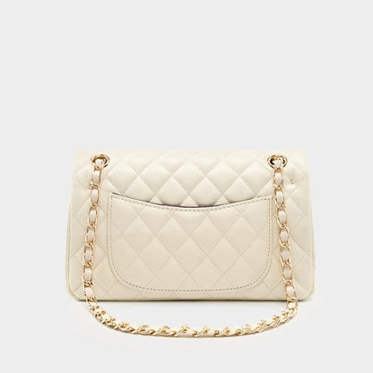 Inspired Quilted Women's Genuine Leather Shoulder Crossbody Bag