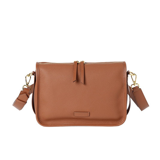 Women’s Genuine Leather Vintage Commuter Shoulder Bag