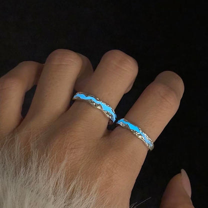 Bracelet Papillon Bleu Rêve Lumineux