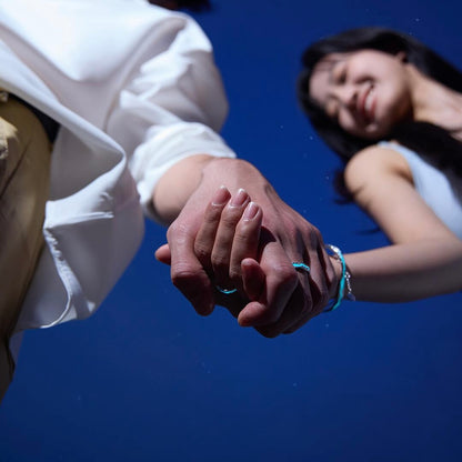 Bracelet Papillon Bleu Rêve Lumineux