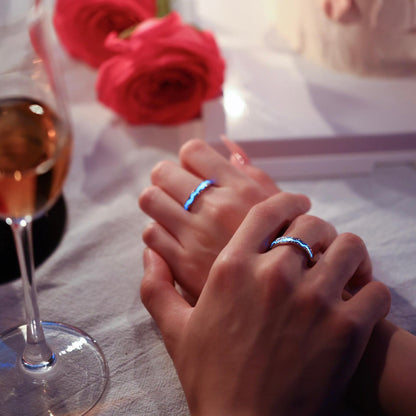 Bracelet Papillon Bleu Rêve Lumineux