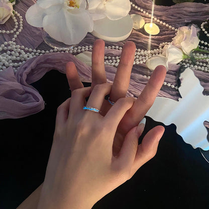 Bracelet Papillon Bleu Rêve Lumineux