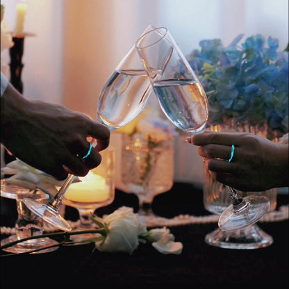 Bracelet Papillon Bleu Rêve Lumineux