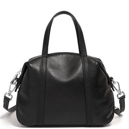 Boston Pillow Bag aus echtem Leder für Damen