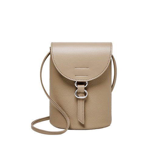 Luxury Women's Genuine Leather Mini Crossbody Phone Bag