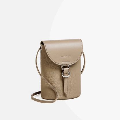 Luxury Women's Genuine Leather Mini Crossbody Phone Bag