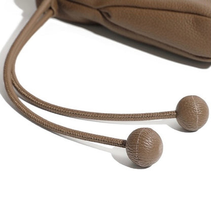 Minimalist Asymmetric Design Slouchy Horn Shaped Shoulder Crossbody Bag