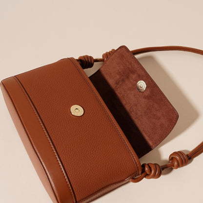 Women's Genuine Leather Minimalist Shoulder Crossbody Bag