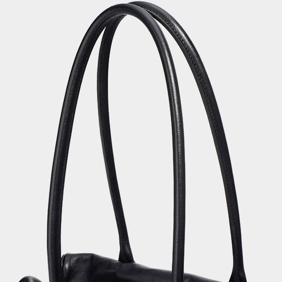 Women’s Genuine Leather Triangle Barrel Shoulder Bag – 2025 Vintage Edition