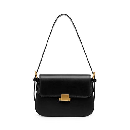 Luxury Minimalist Women's Genuine Leather Shoulder Crossbody Bag