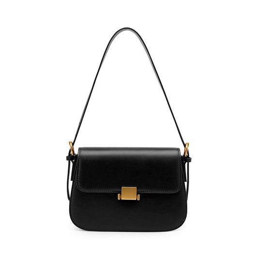 Luxury Minimalist Women's Genuine Leather Shoulder Crossbody Bag