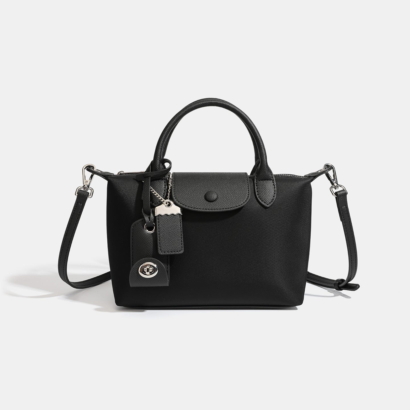 Chic Lightweight Nylon Dumpling Crossbody Shoulder Bag