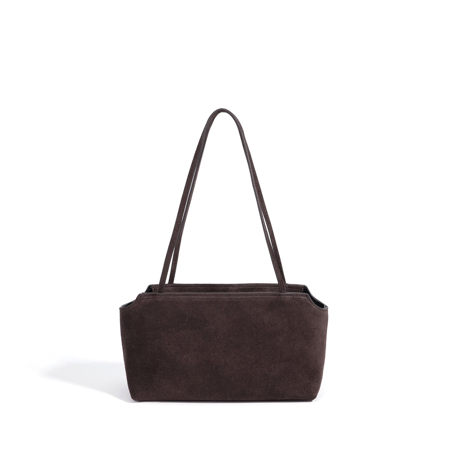 Vintage Suede Leather Clutch Bag