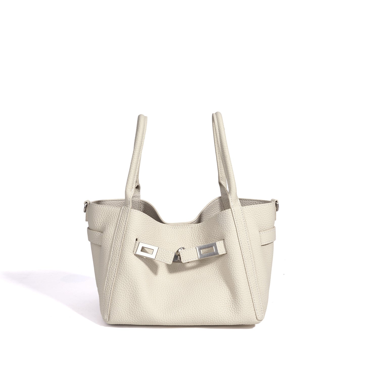 Casual Genuine Leather Mini Bucket Clutch Bag
