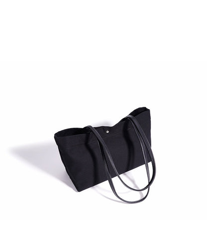 Casual Linen Canvas Tote Clutch Bag