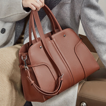 حقيبة إكزكيوتيف مصممة جلد طبيعي - حقيبة عمل أنيقة بلوحات