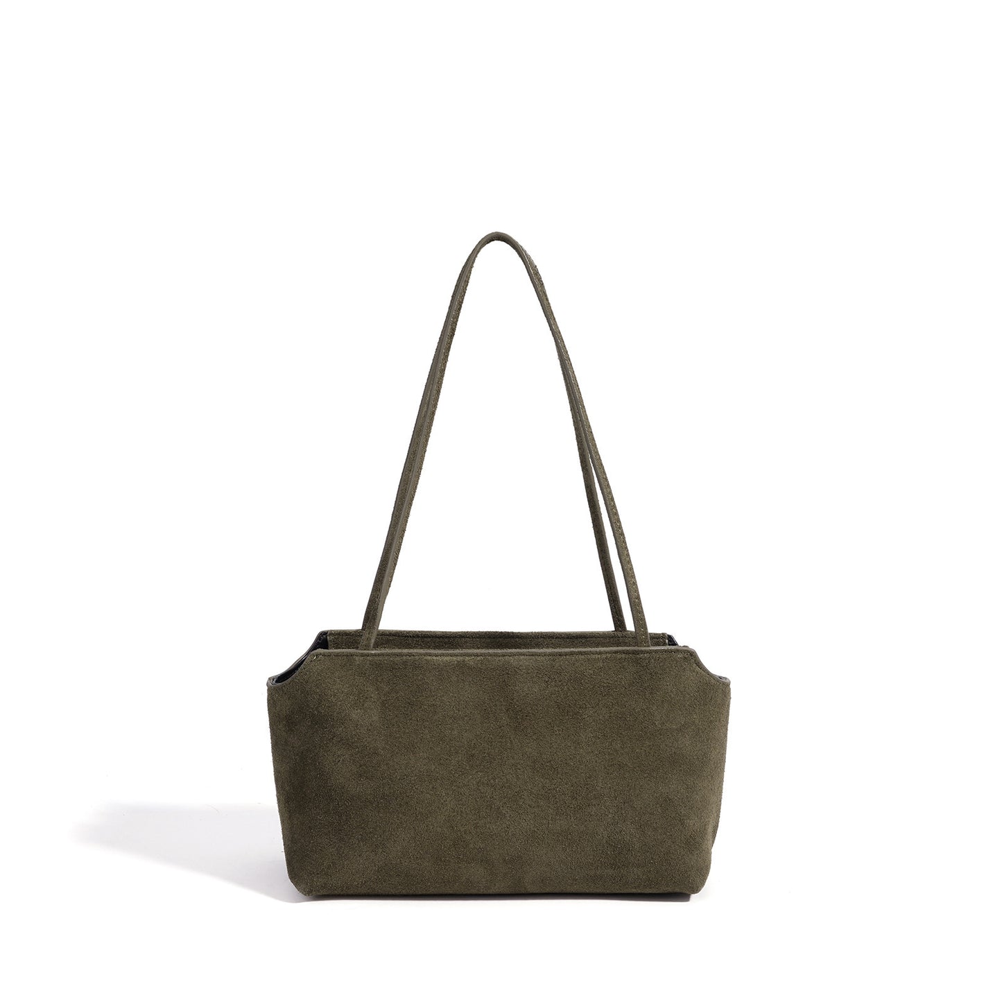 Vintage Suede Leather Clutch Bag