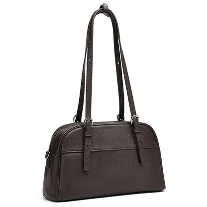 Mellow Rustic Genuine Leather Boston Clutch Bag