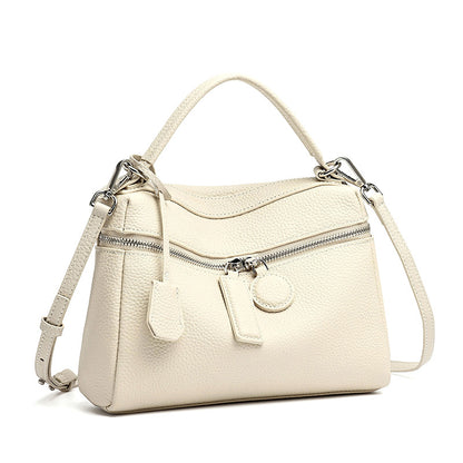 Chic Genuine Leather Square Pillow Clutch Bag