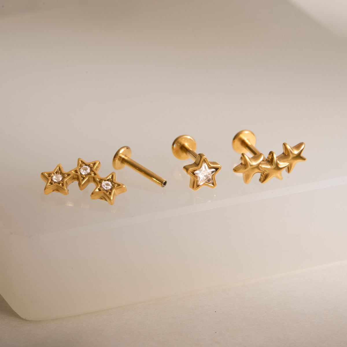 Luxury Whimsical Celestial Wave Curated Earrings Set