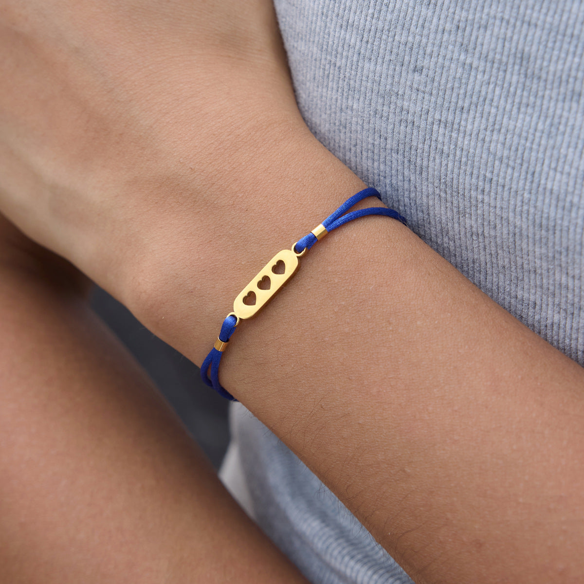 Vibrant Dopamine Iconic Charm Woven Cord Bracelet